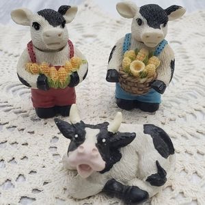 Mini Cow Farmers  price per figure- Corn Harvest Figurine
